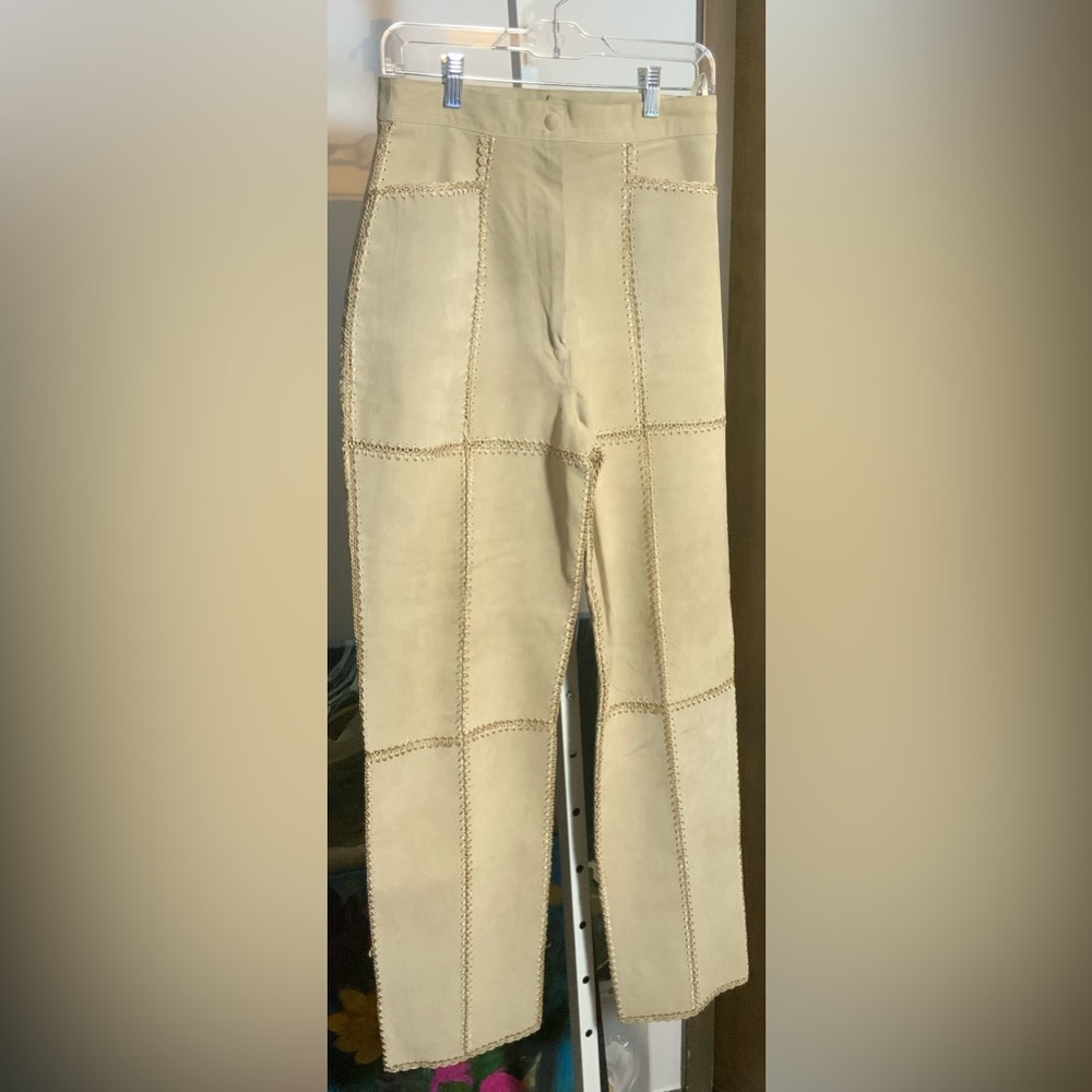 Suede Slacks size 10 EUC